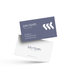 Pearlescent Business Cards