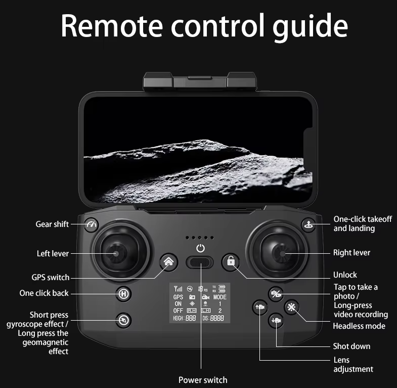 M101 Laser Obstacle Avoidance Drone 8k Camera Dual Gps Smart Follow Me HD Aerial 5g Gesture Photography Racing Drone - Image 10