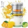 Portable USB Rechargeable Electric Squeeze Fruit Juicer Extractor For Home