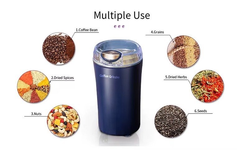 Mini Travel Coffee Grinder Coffee Grinder Mini Mill Coffee Bean Grinder Electric - Image 6