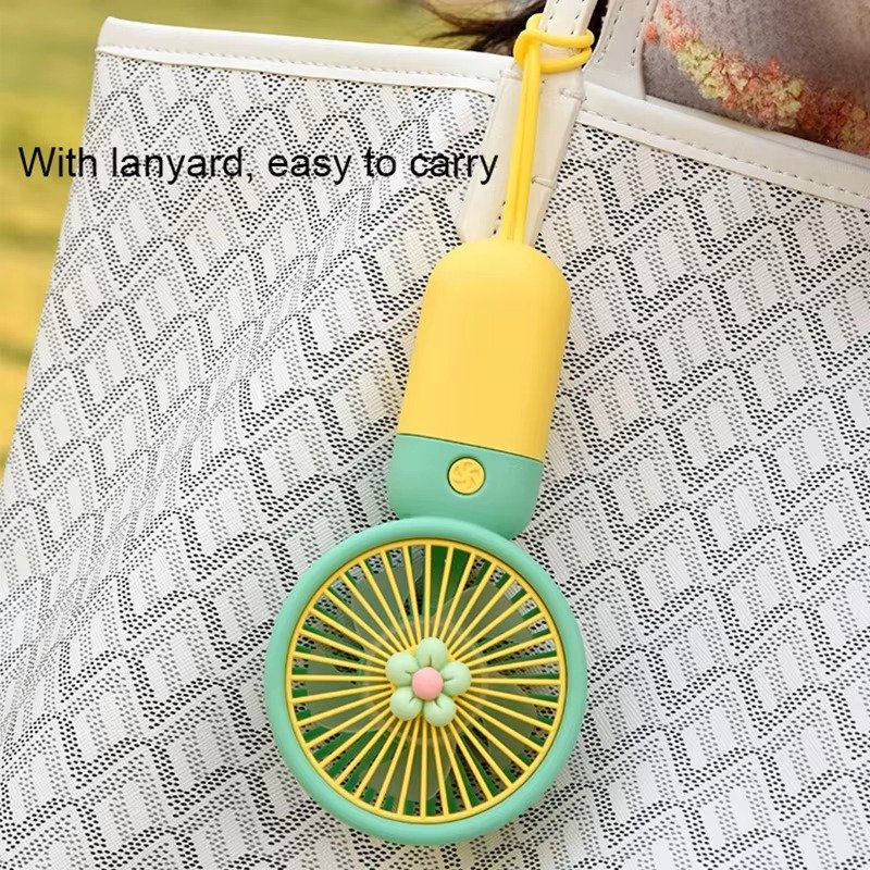 Corrugated Box Hand Cooling Fan Corrugated Box Fan Rechargeable Personal Portable Fan - Image 5