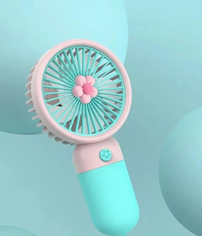 Corrugated Box Hand Cooling Fan Corrugated Box Fan Rechargeable Personal Portable Fan - Image 6