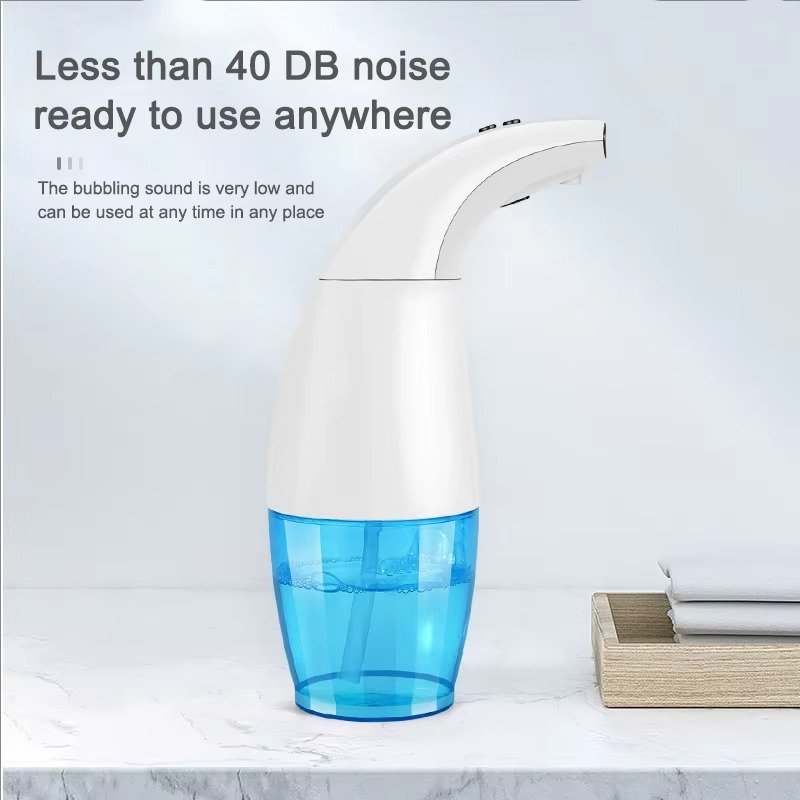 Portable Automatic Foaming Soap Dispenser,240ML Capacity Sensor Soap Dispenser,Automatic Kitchen Liquid Soap Dispensers - Image 2