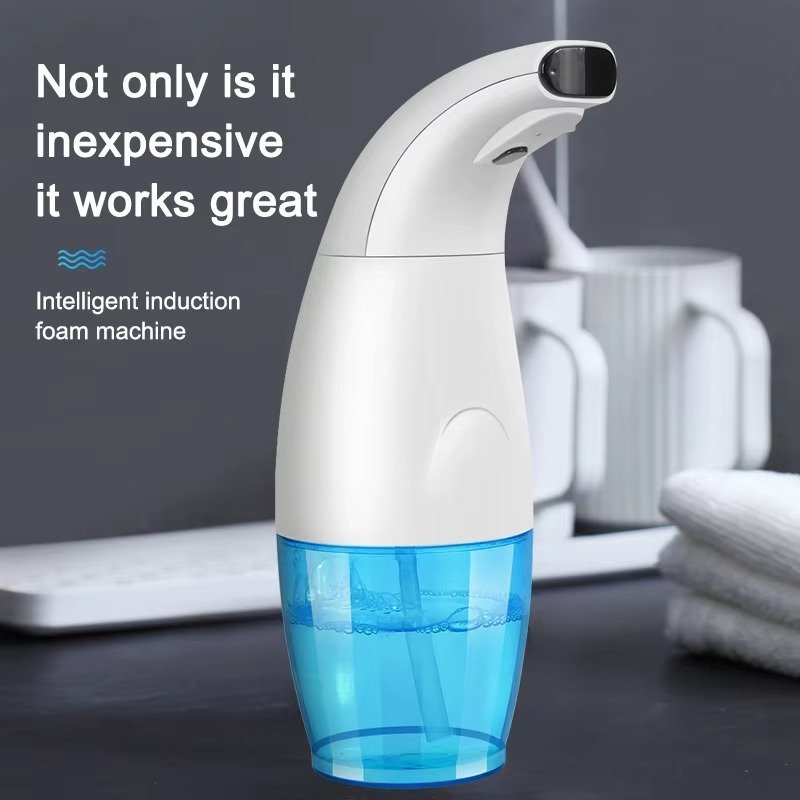 Portable Automatic Foaming Soap Dispenser,240ML Capacity Sensor Soap Dispenser,Automatic Kitchen Liquid Soap Dispensers - Image 5