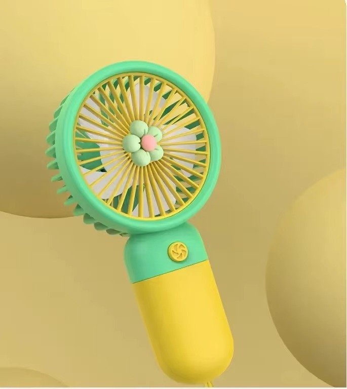 Corrugated Box Hand Cooling Fan Corrugated Box Fan Rechargeable Personal Portable Fan - Image 4