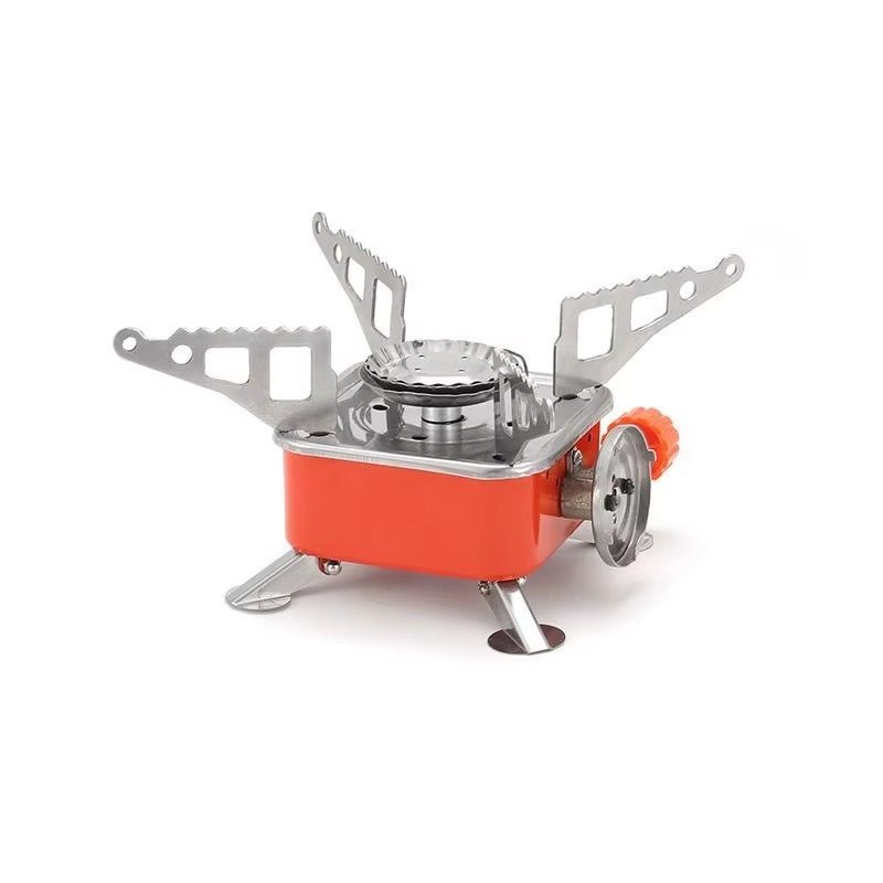 Portable Mini 2800W Outdoor Windproof Camping Gas Stove Portable Mini Square Cooker Butane Gas Stove Picnic Water Burning Stove - Image 6