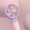Corrugated Box Hand Cooling Fan Corrugated Box Fan Rechargeable Personal Portable Fan